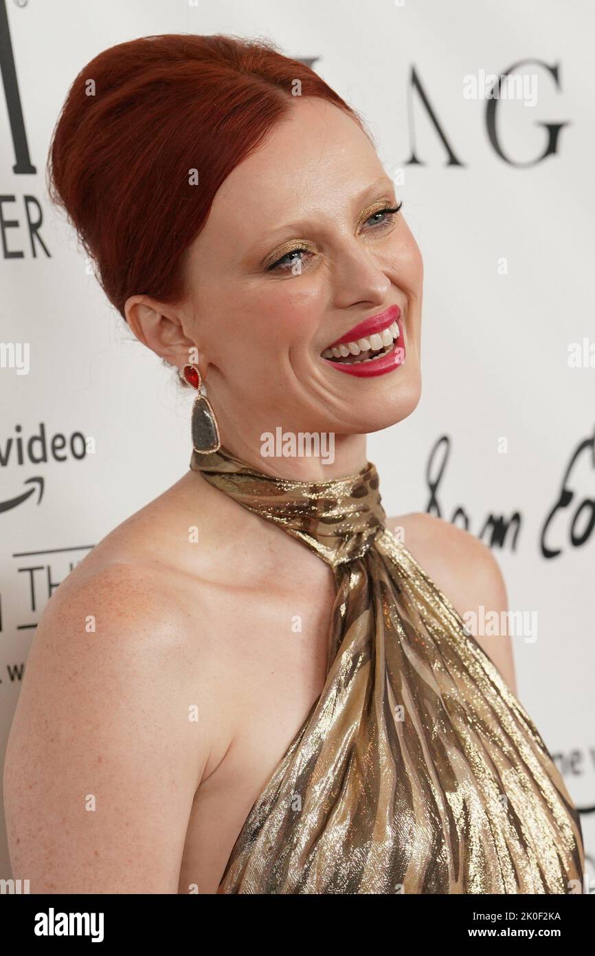 New York, NY, USA. 10th Sep, 2022. Karen Elson at arrivals for The Daily Front Row's 9th Annual Fashion Media Awards, The Rainbow Room, New York, NY September 10, 2022. Credit: Kristin Callahan/Everett Collection/Alamy Live News Stock Photo