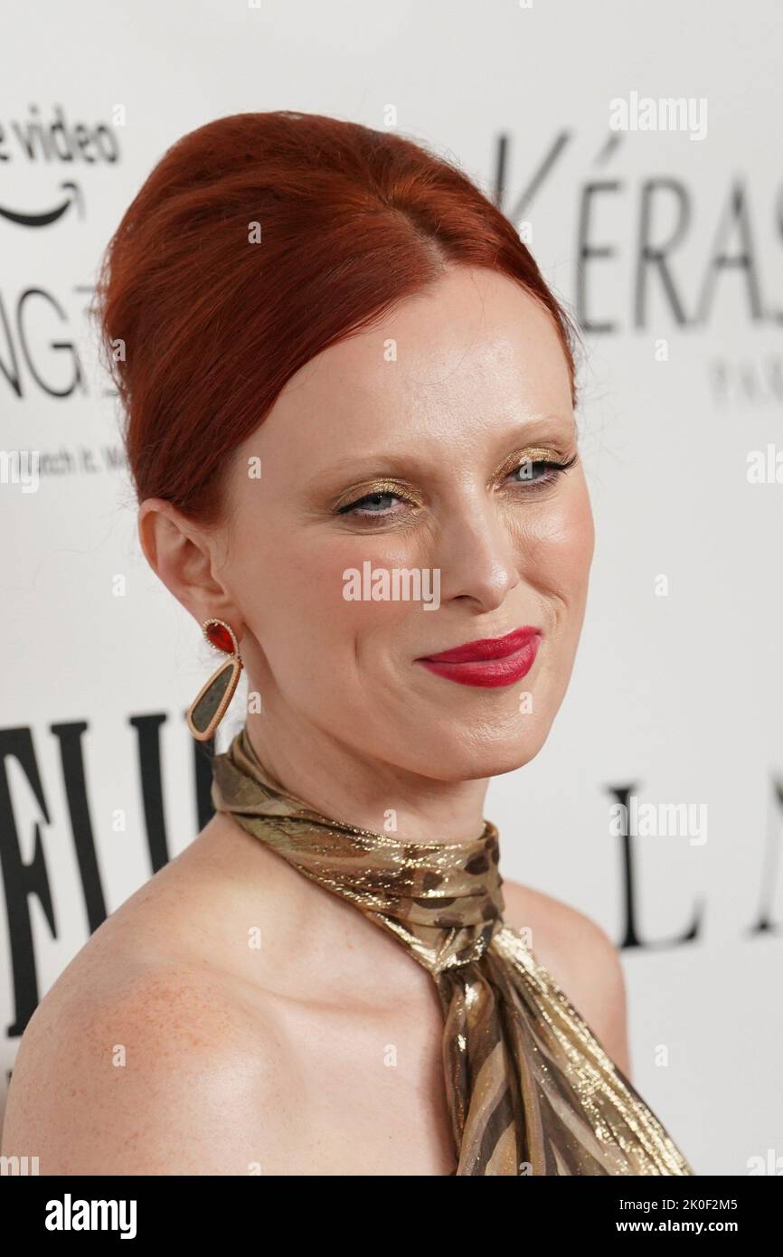New York, NY, USA. 10th Sep, 2022. Karen Elson at arrivals for The Daily Front Row's 9th Annual Fashion Media Awards, The Rainbow Room, New York, NY September 10, 2022. Credit: Kristin Callahan/Everett Collection/Alamy Live News Stock Photo