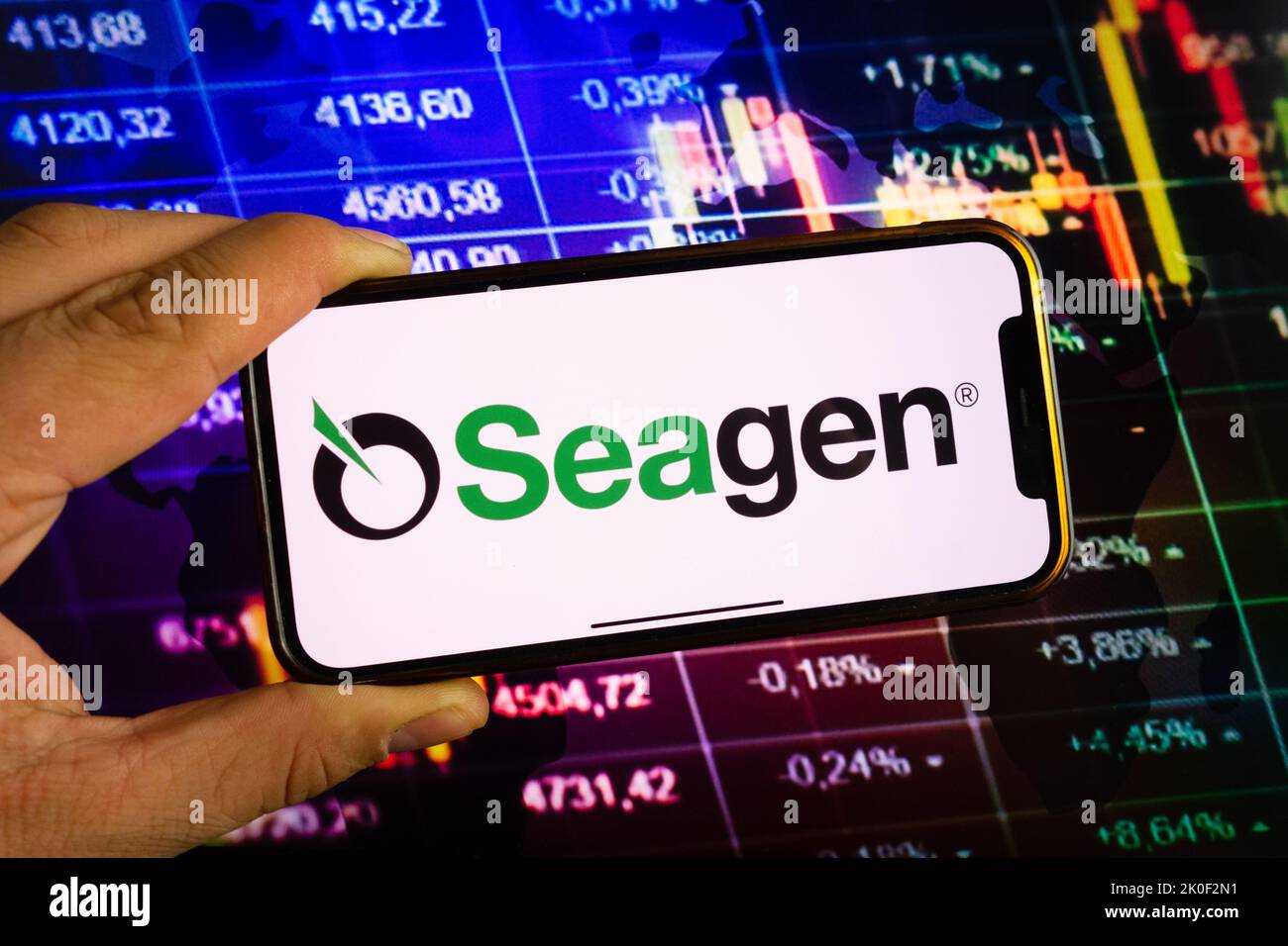 Seagen logo hi-res stock photography and images - Alamy