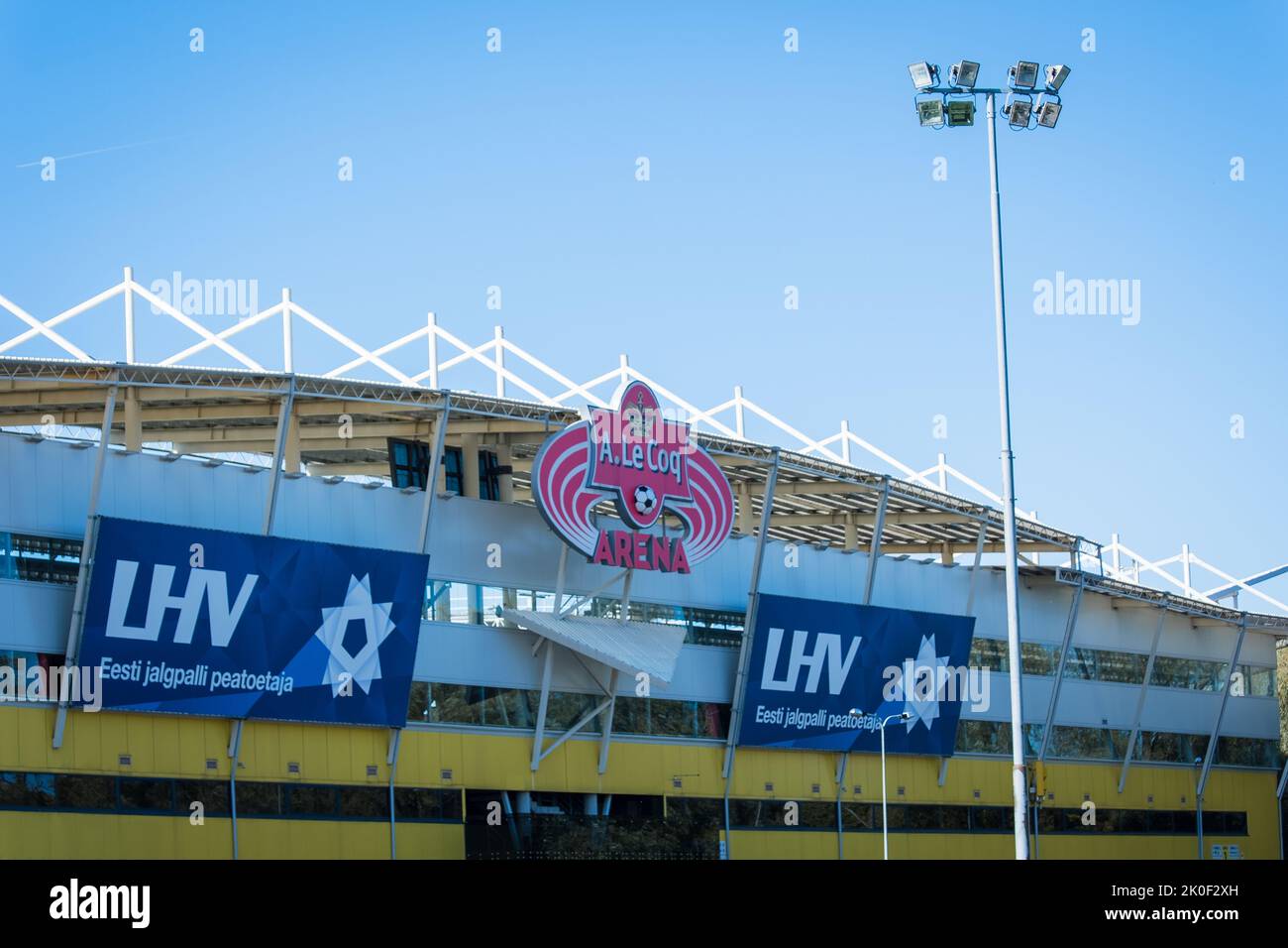Tallinn, Estonia September 10, 2022 A. Le Coq Arena largest