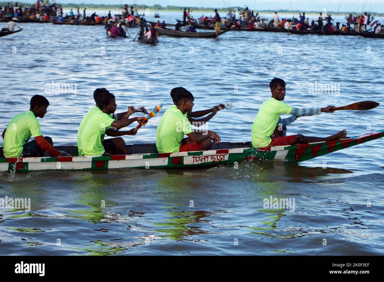 Sylhet, Sylhet, Bangladesh. 11th Sep, 2022. Bodrul Alam Boat race ...
