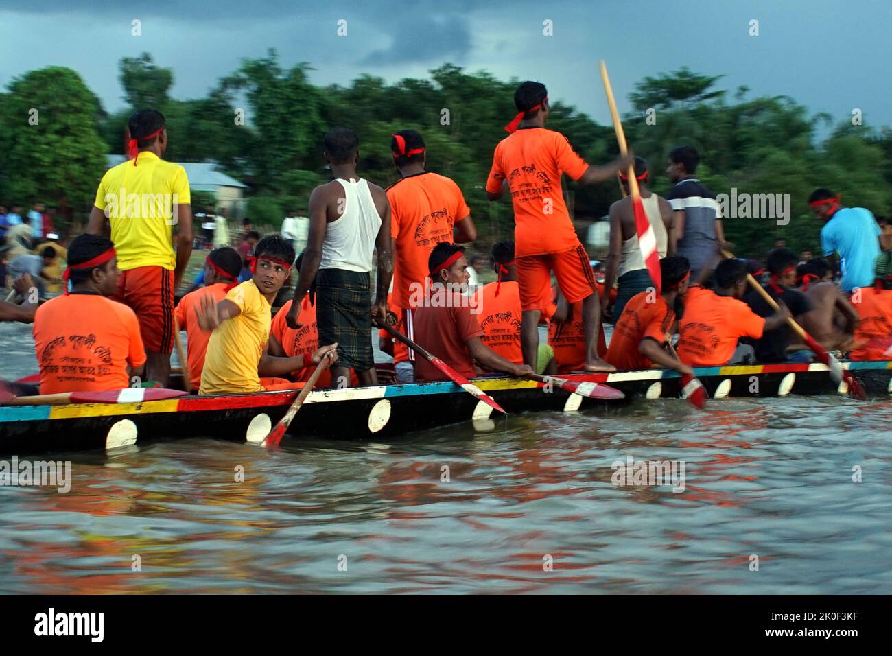 Sylhet, Sylhet, Bangladesh. 11th Sep, 2022. Bodrul Alam Boat race ...