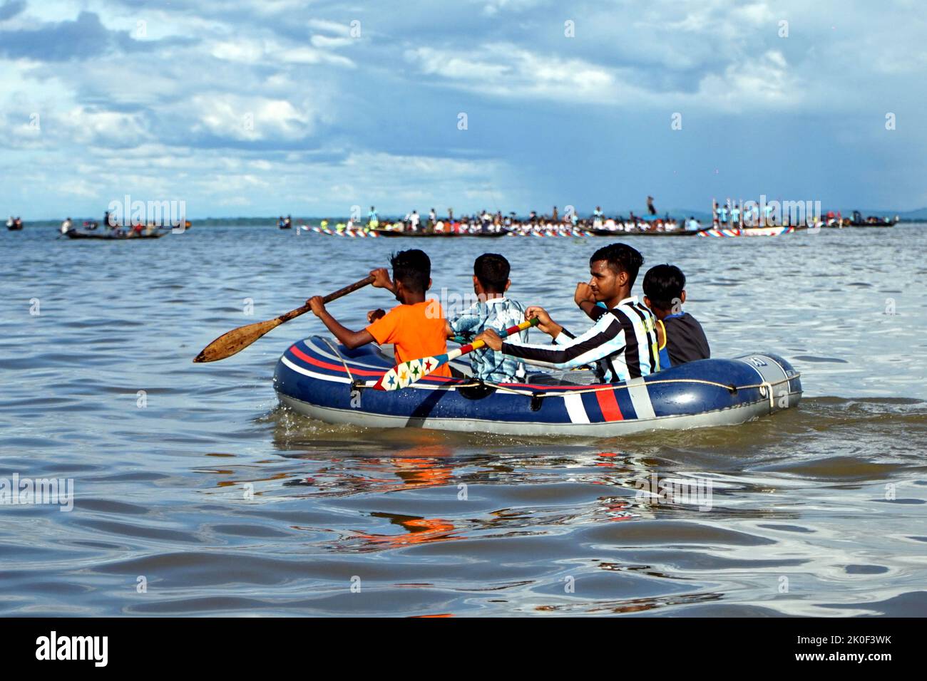 Sylhet, Sylhet, Bangladesh. 11th Sep, 2022. Bodrul Alam Boat race ...