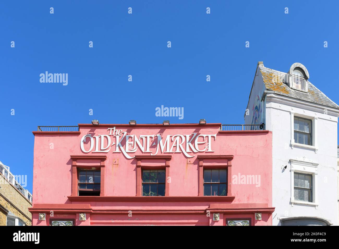 Old Kent Market, formerly Parade Cinema, Margate, Kent, England, UK Stock Photo