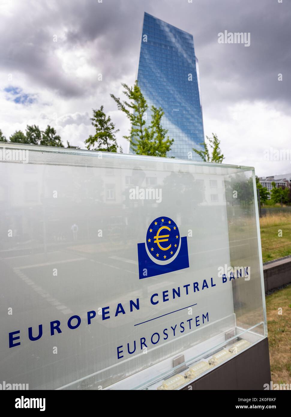 09 June 2022, Hessen, Frankfurt/Main: The Headquarters Of The European ...