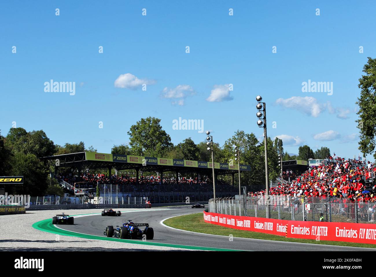 Monza, Italy. 11th Sep, 2022. Nyck de Vries (NLD) Williams Racing FW44 Reserve Driver. Italian Grand Prix, Sunday 11th September 2022. Monza Italy. Credit: James Moy/Alamy Live News Stock Photo