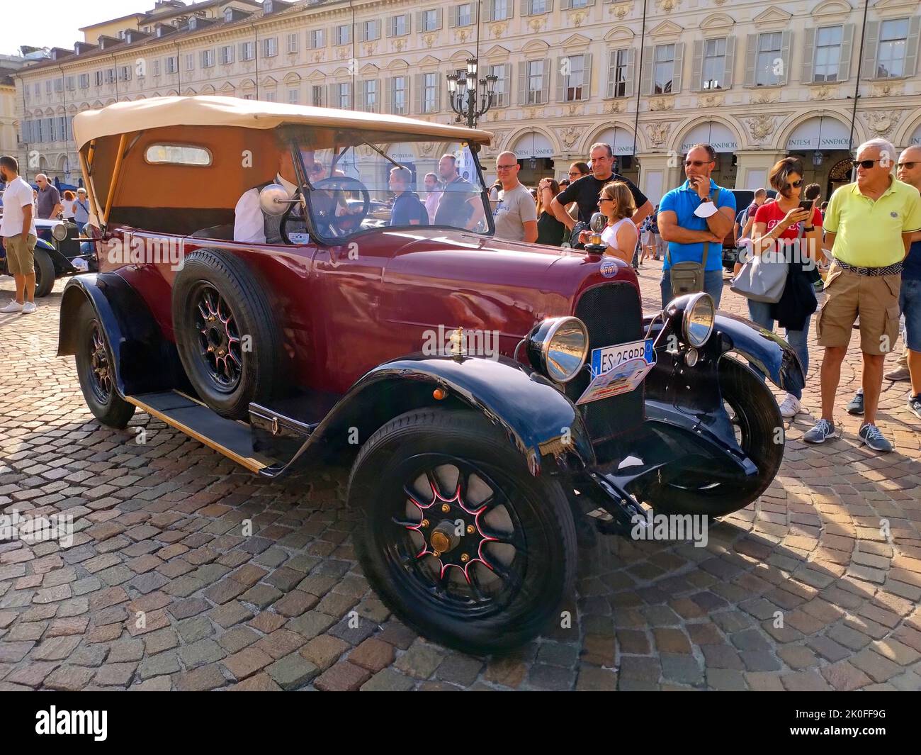 Italy Piedmont Turin 'Autolook Week Torino' parade of historic car Credit: Realy Easy Star/Alamy Live News Stock Photo