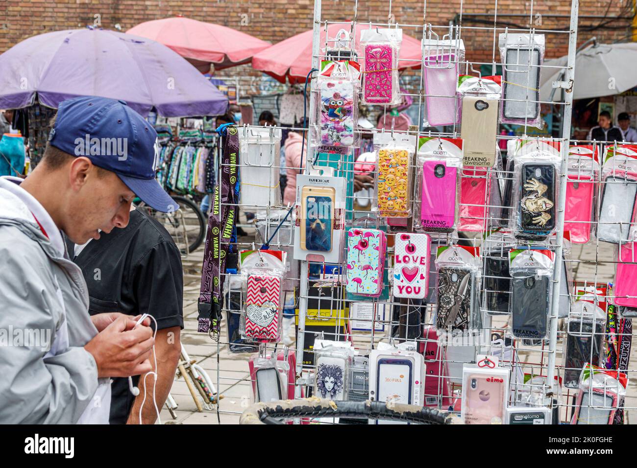Plaza la mariposa de san victorino market hires stock photography and