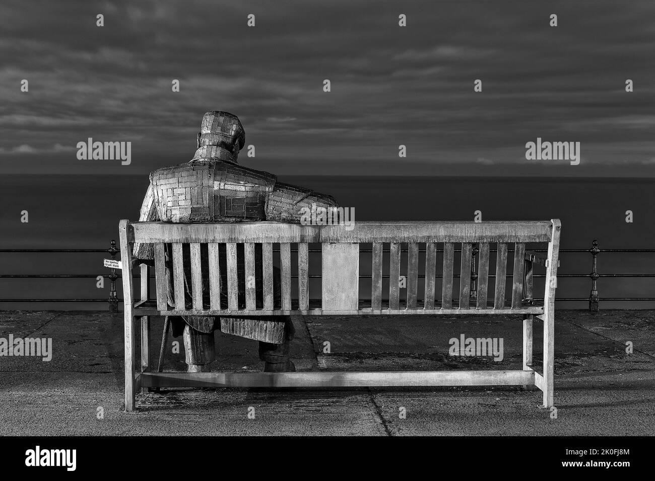 Freddie Gilroy & The Belsen Stragglers sculpture in North Bay