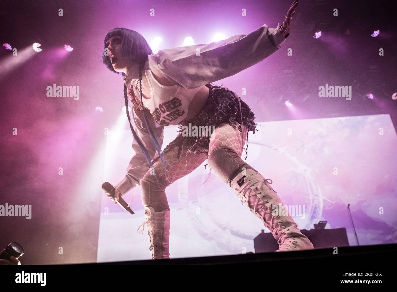 Roskilde, Denmark. 02nd, July 2022. The American singer and rapper