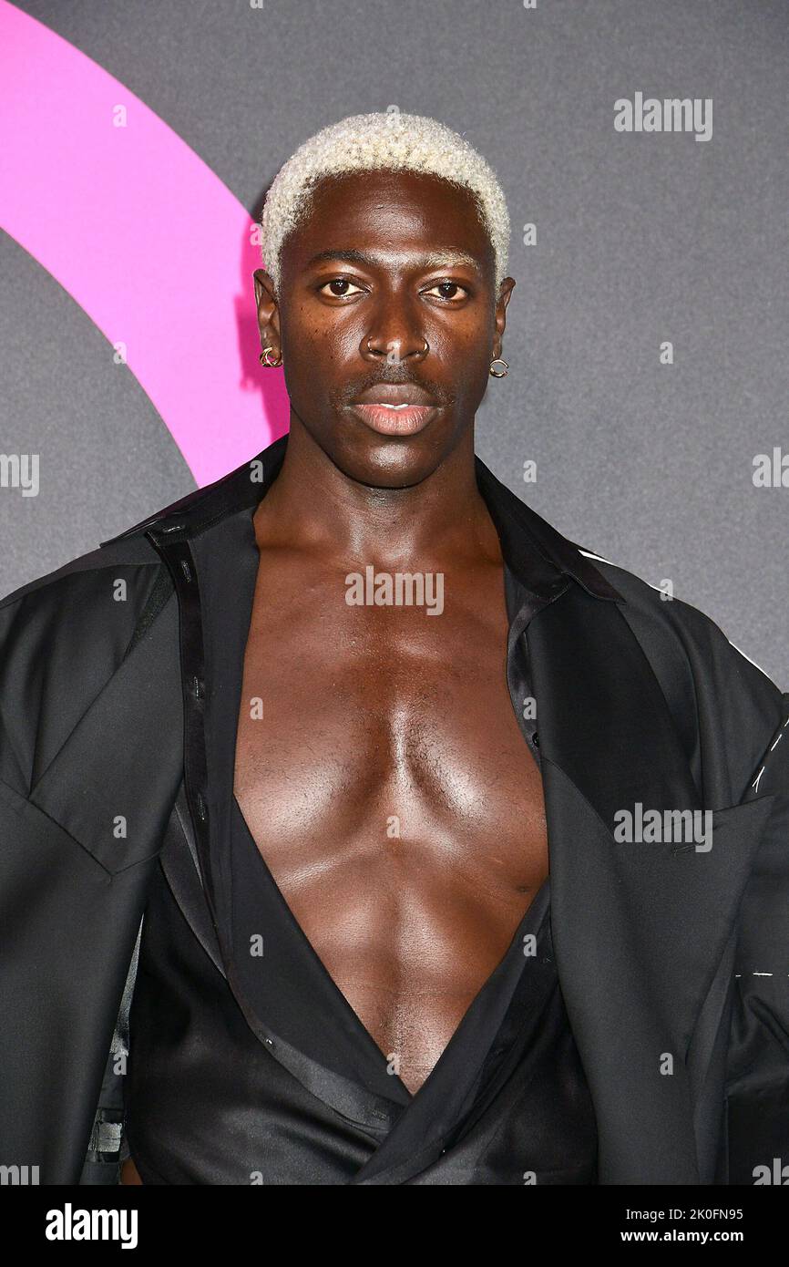 Moses Sumney attends Bloomingdale's 150th Anniversary and Harper's ...