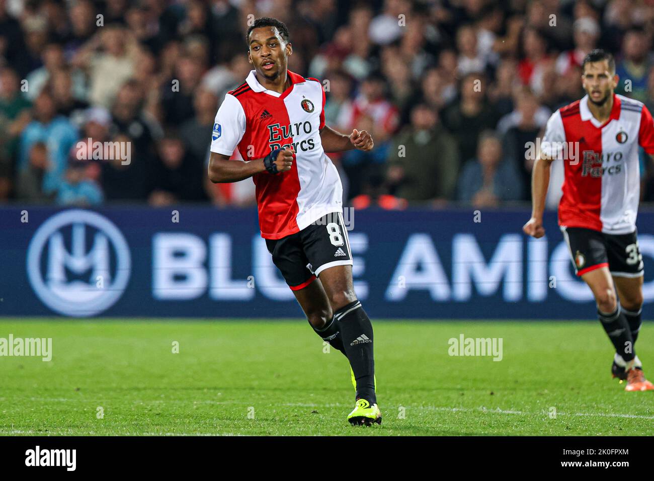 ROTTERDAM, NETHERLANDS SEPTEMBER 11 Quinten Timber of Feyenoord