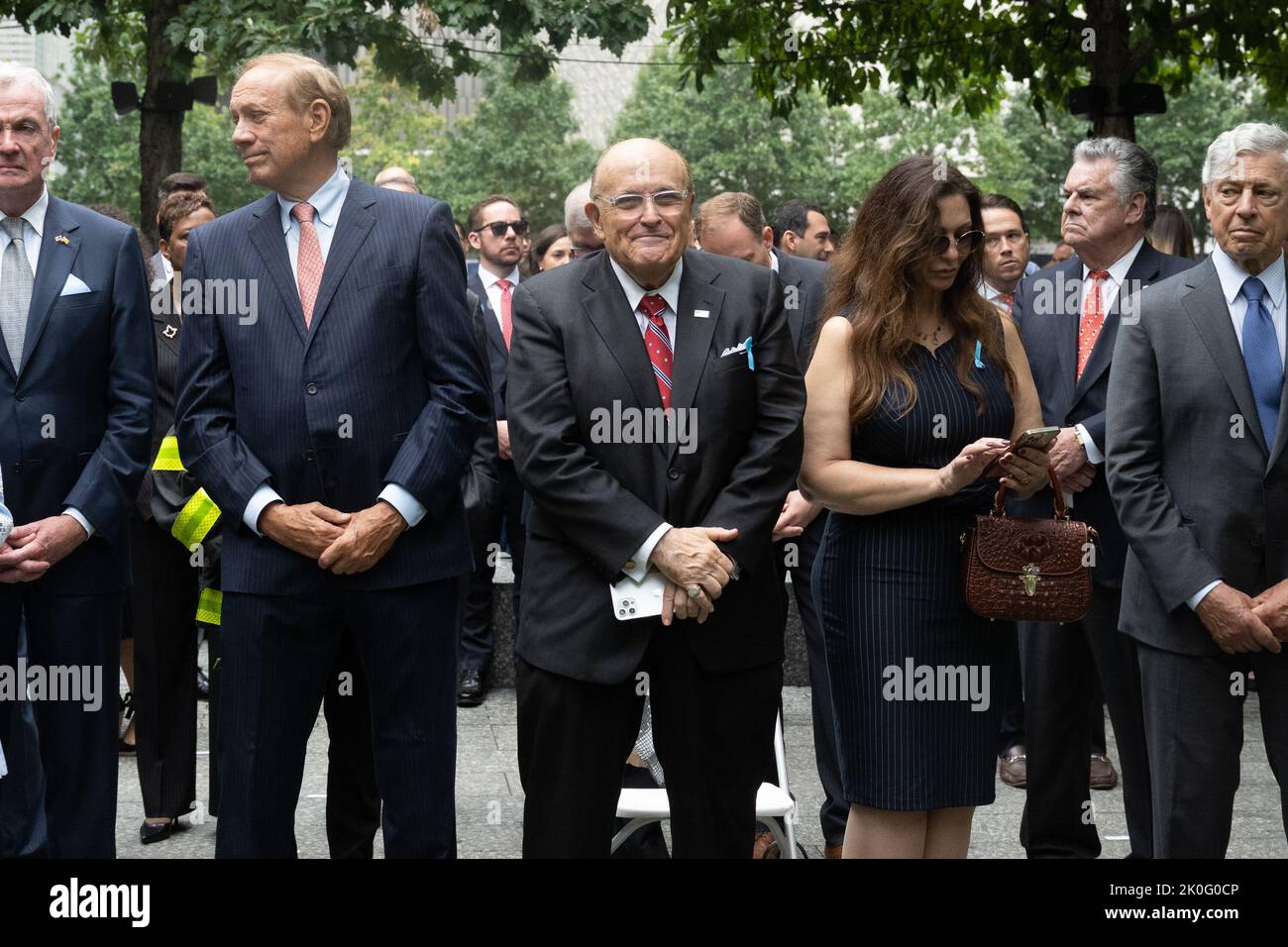 New York, USA. 11th Sep, 2022. Former NY Gov. Pataki, former NYC