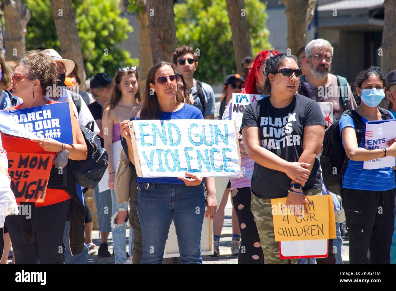 San Francisco, CA June 4, 2022 Stop Gun Violence Protest