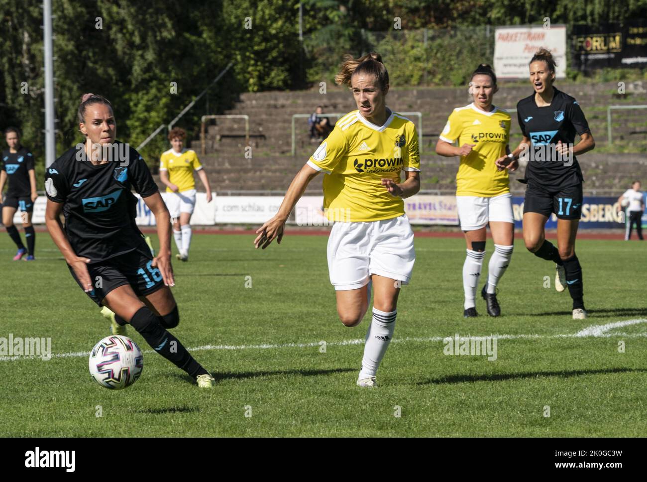 September 11, 2022, Saarbrucken, Germany: DFB Cup game between ...