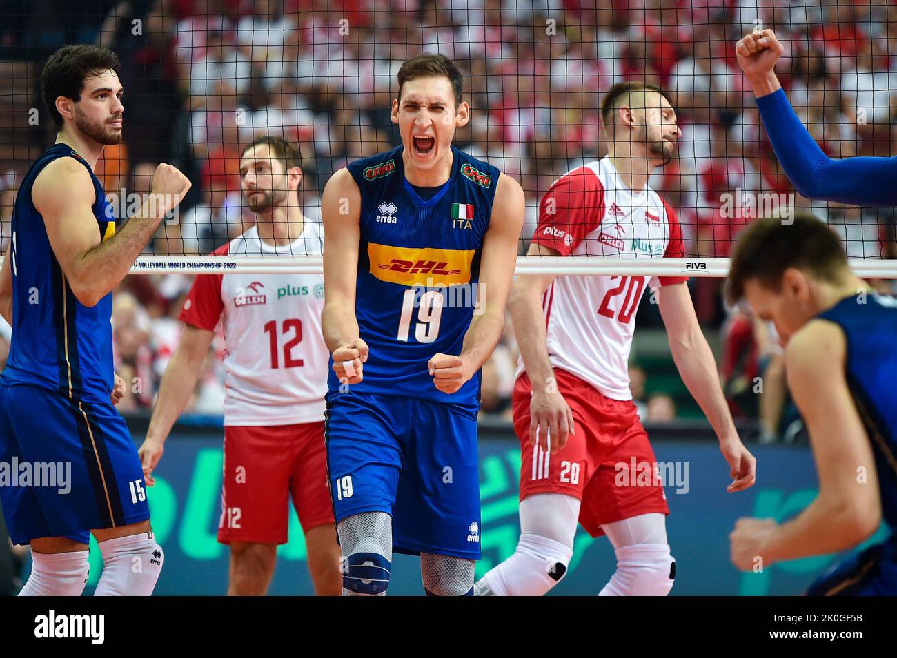 Russo Roberto during the FIVB Men's World Championship 2022 Gold medal