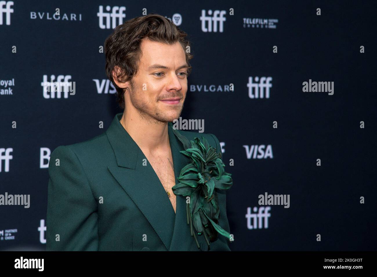 Toronto, Canada. 11th Sep, 2022. Harry Styles attends the 'My Policeman' Premiere during the 2022 Toronto International Film Festival at Princess of Wales Theatre in Toronto. Credit: SOPA Images Limited/Alamy Live News Stock Photo
