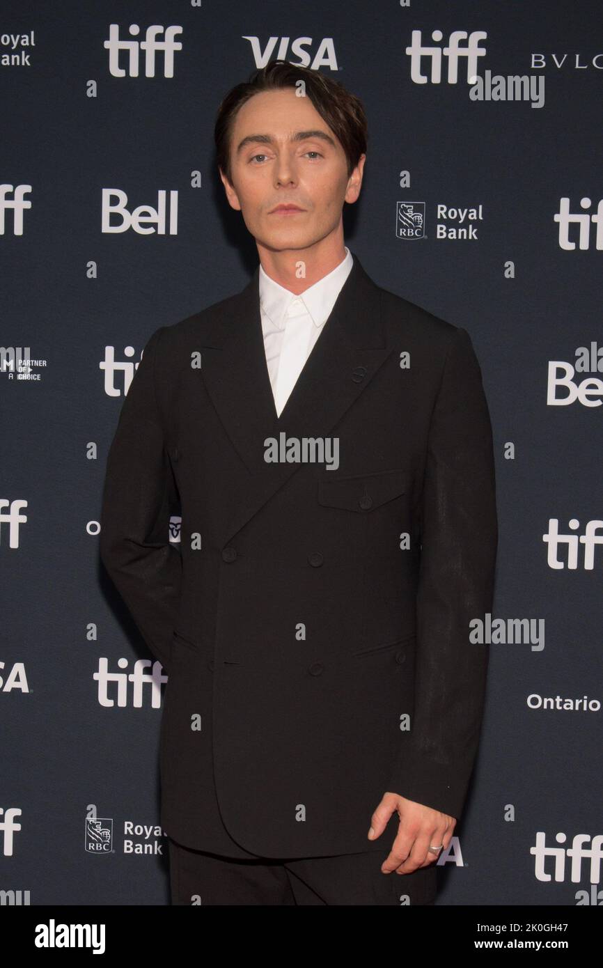 Toronto, Canada. 11th Sep, 2022. David Dawson attends the 'My Policeman' Premiere during the 2022 Toronto International Film Festival at Princess of Wales Theatre in Toronto. Credit: SOPA Images Limited/Alamy Live News Stock Photo