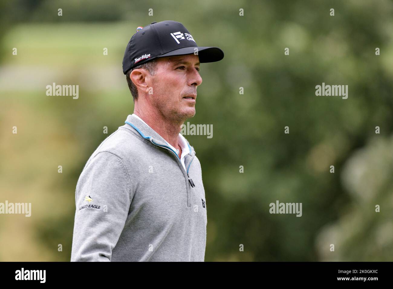 Jennings, Missouri, USA. September 11, 2022: Golfer Mike Weir on the final day of the Ascension Charity Classic held at Norwood Hills Country Club in Jennings, MO Richard Ulreich/CSM Credit: Cal Sport Media/Alamy Live News Stock Photo