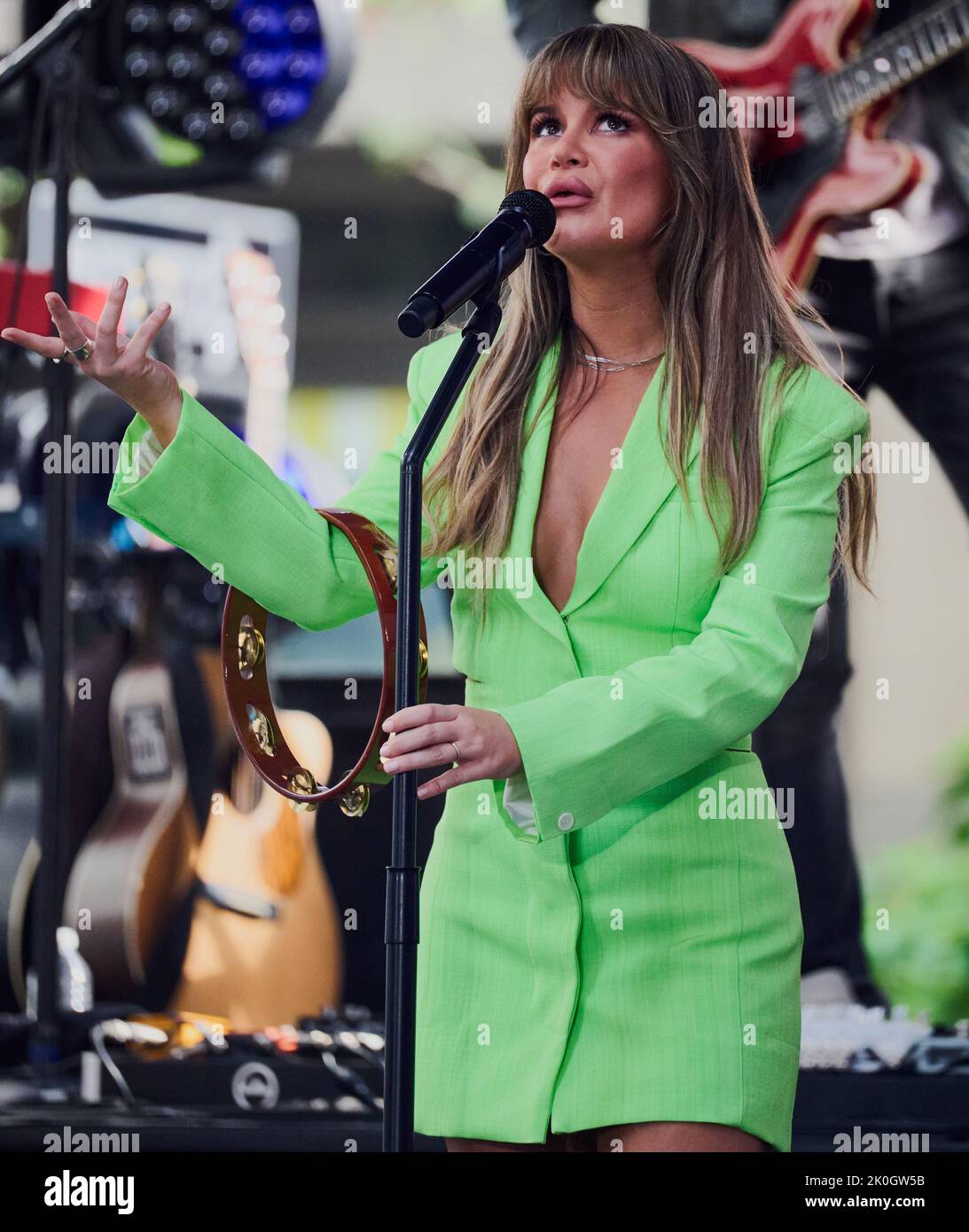 NEW YORK, NY, USA JULY 28, 2022 Maren Morris Performs on NBC's