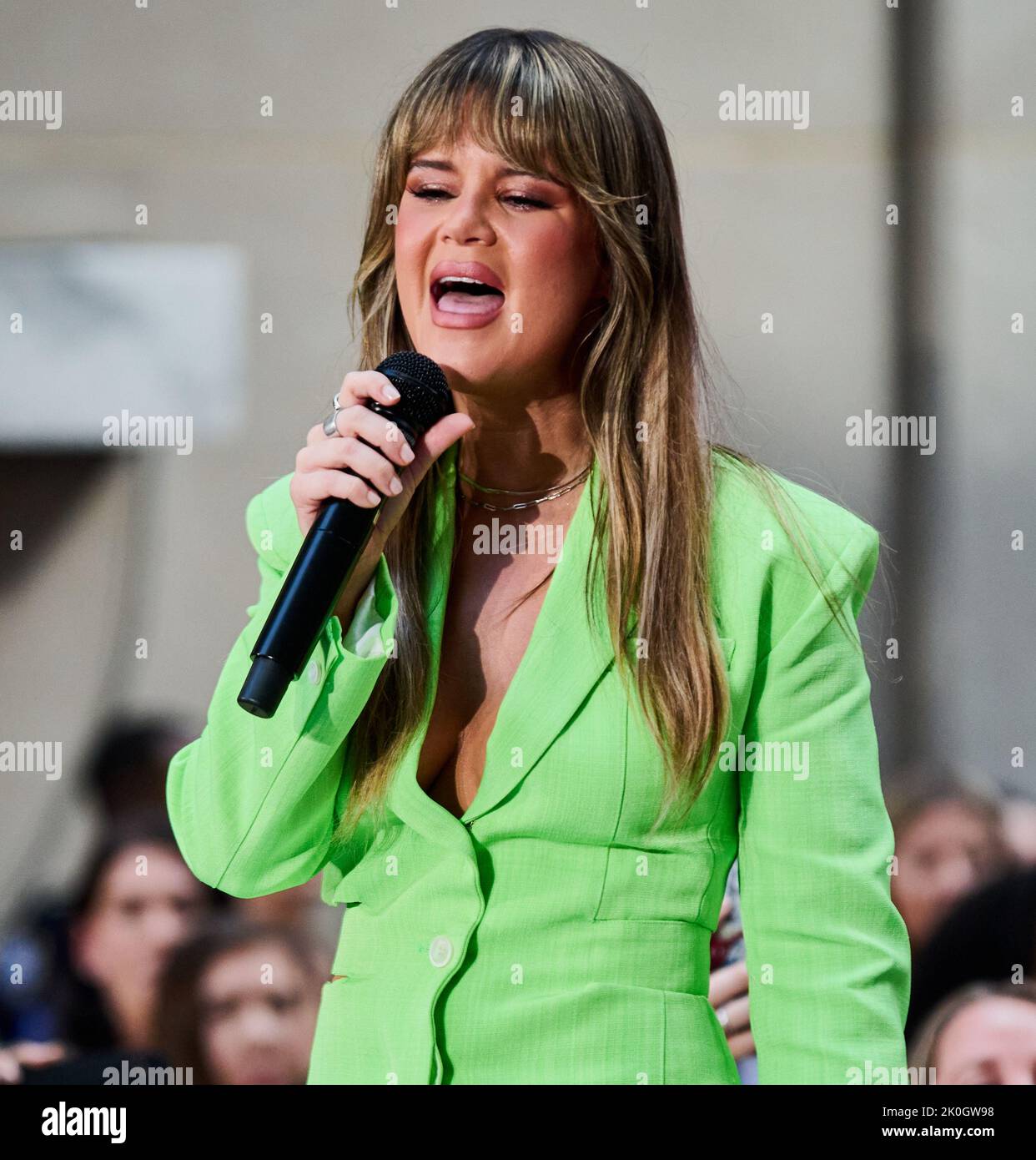 NEW YORK, NY, USA JULY 28, 2022 Maren Morris Performs on NBC's