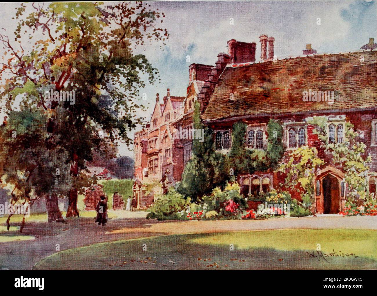 Trinity Hall Cambridge The nearer building seen in the picture is the ...