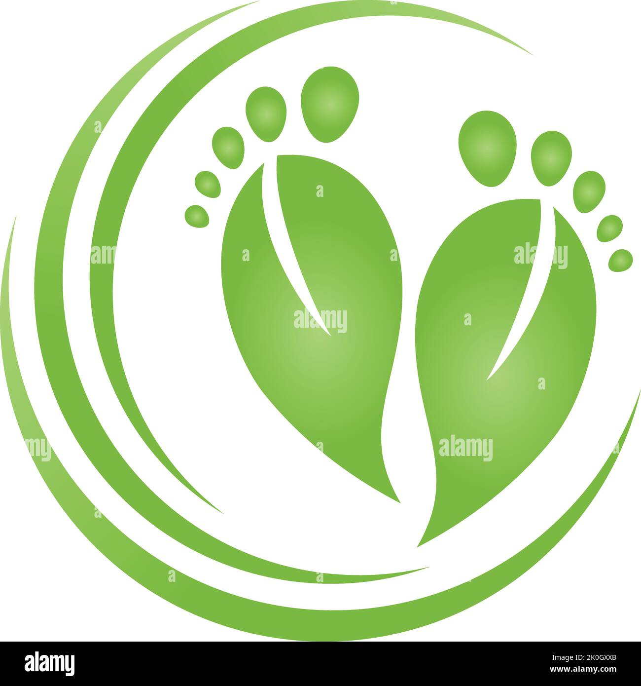 Feet, Foot Care, Foot Massage, Logo Stock Vector Image & Art Alamy