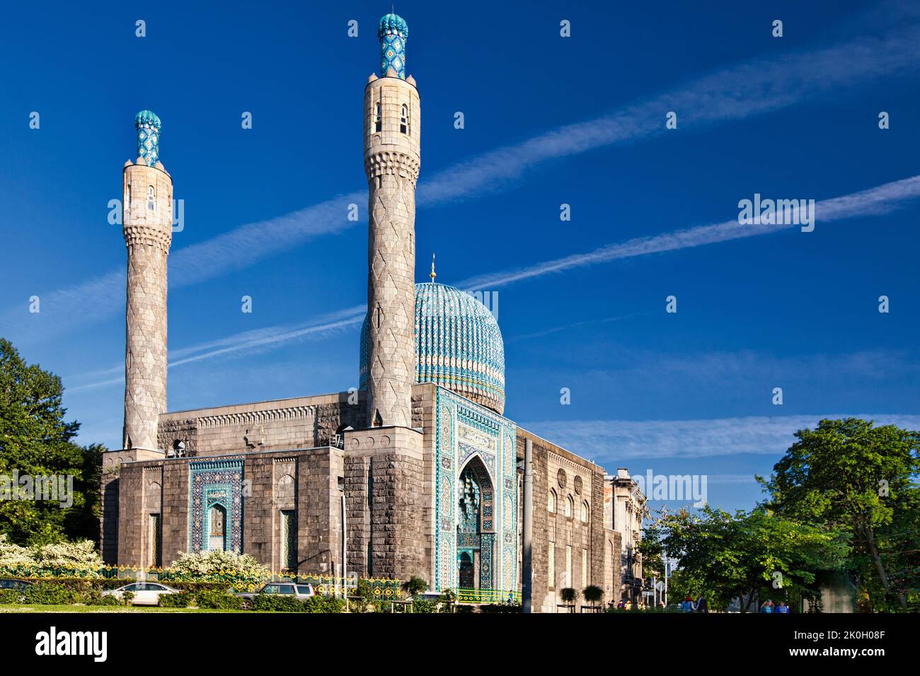 Mosque in St. Petersburg. Russia Stock Photo