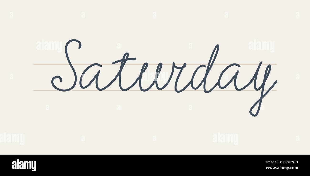 saturday-handwritten-letters-of-the-name-of-the-day-of-the-week