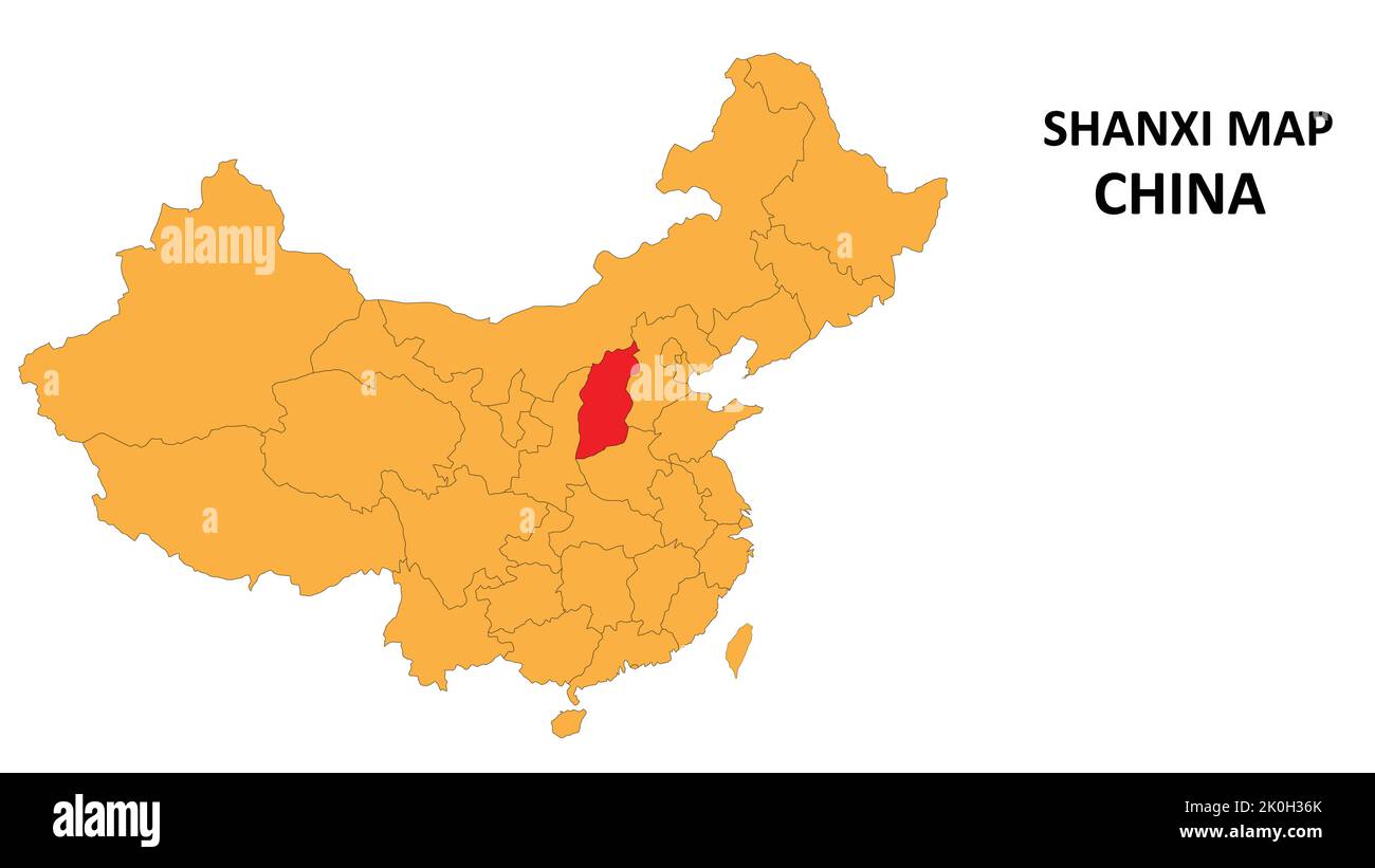 Shaanxi province vectors Cut Out Stock Images & Pictures Alamy