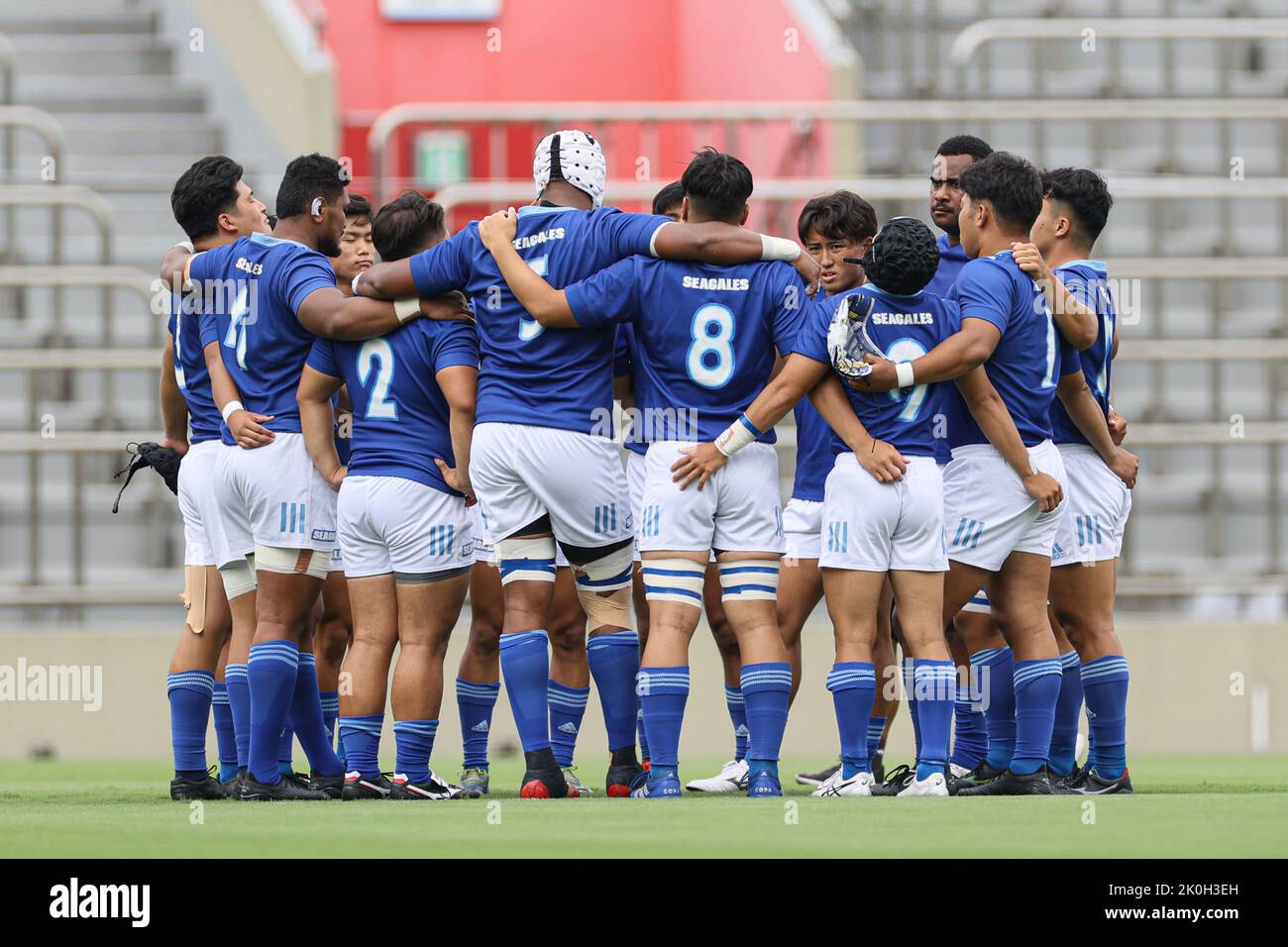 Toho Rugby Tokyo, Japan. 11th Sep, 2022. Tokai University team group () Rugby ...