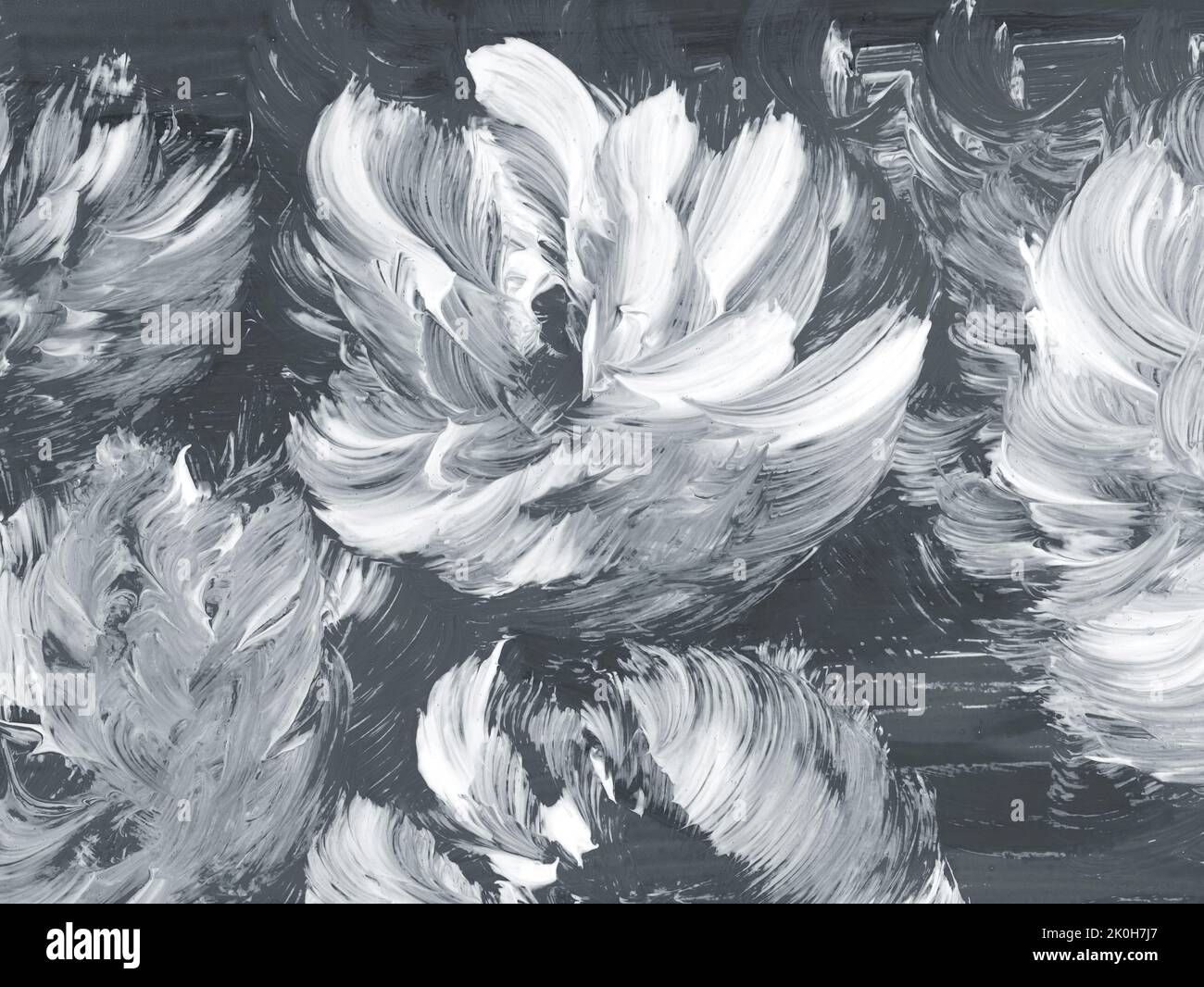 abstract-flower-painting-black-and-white