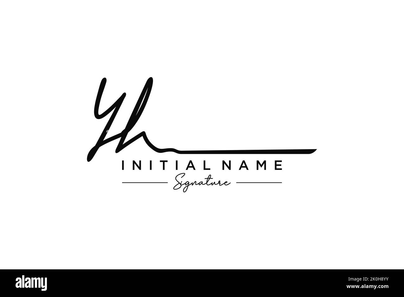 Letter yh vector vectors Stock Vector Images - Alamy