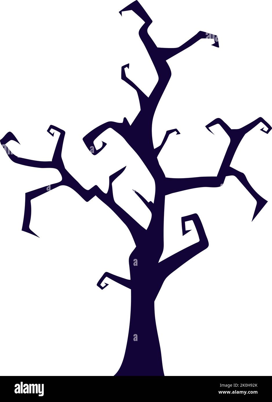 dry tree icon Stock Vector Image & Art - Alamy