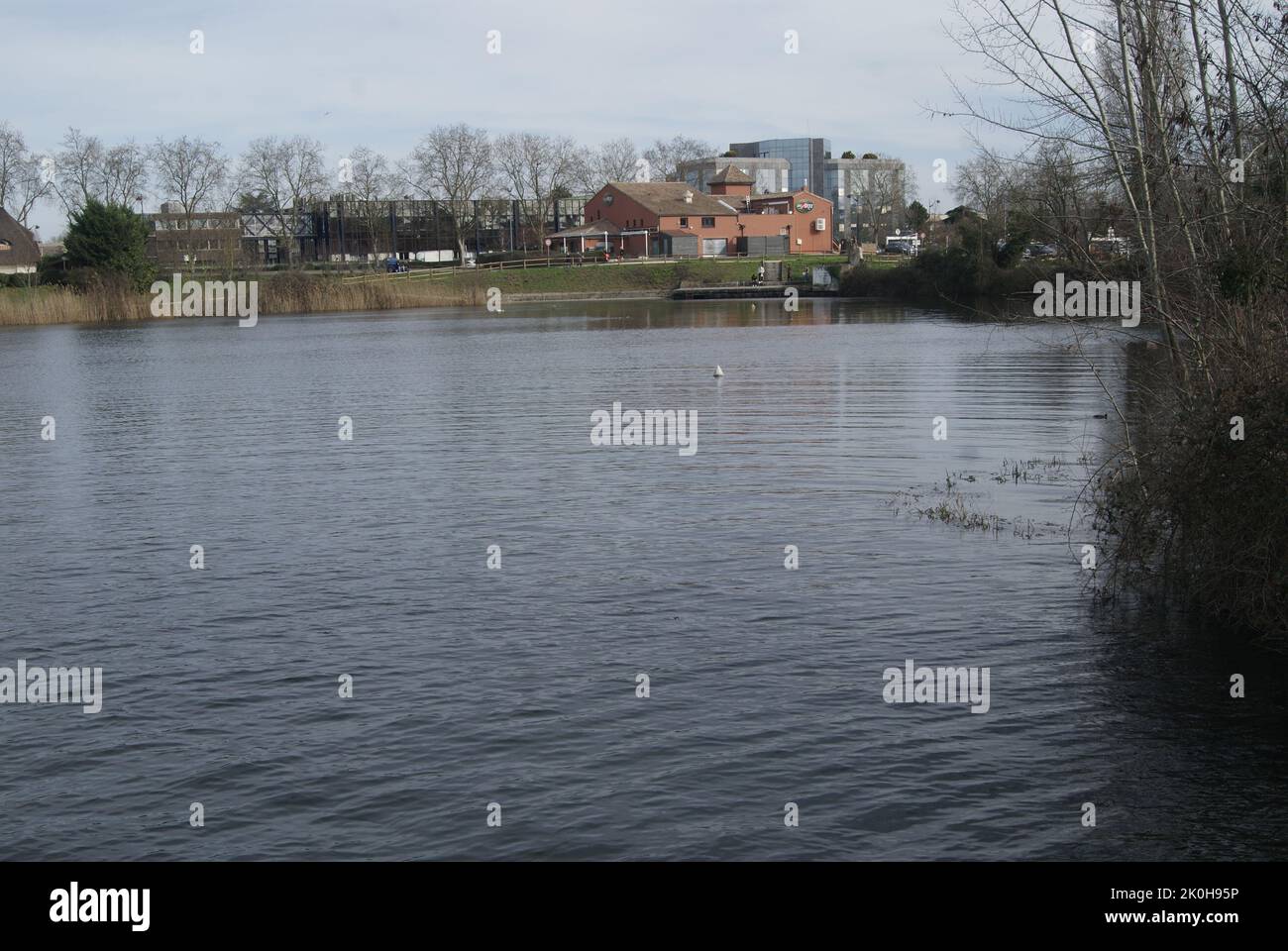 LE LAC DE VIRY CHATILLON,ESSONE,FRANCE Stock Photo Alamy