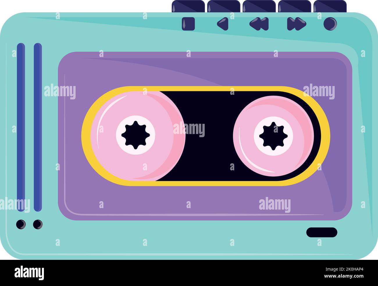 personal cassette player 90s modern Stock Vector Image & Art - Alamy