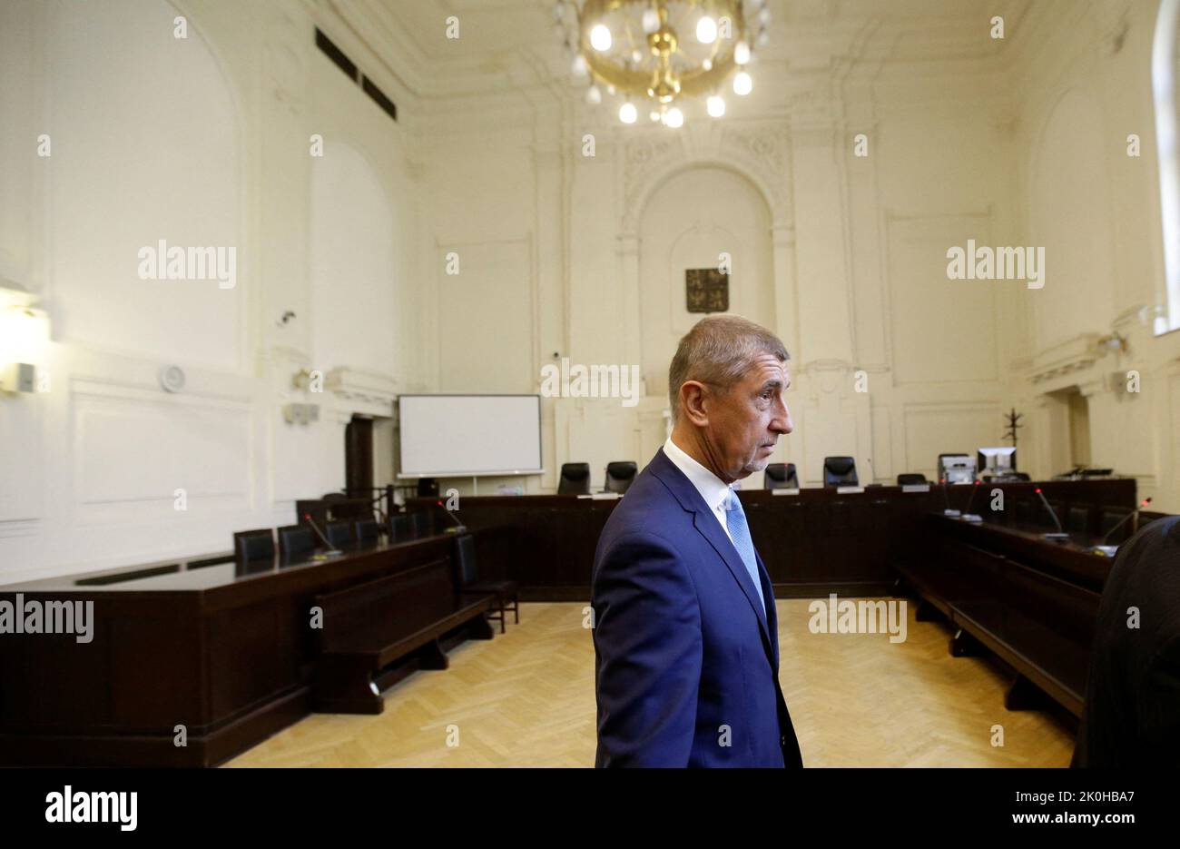 Former Czech Prime Minister Andrej Babis Arrives At His Trial For   Former Czech Prime Minister Andrej Babis Arrives At His Trial For Alleged Eu Subsidy Fraud At The Municipal Court In Prague Czech Republic September 12 2022 Reutersdavid W Cerny 2K0HBA7 