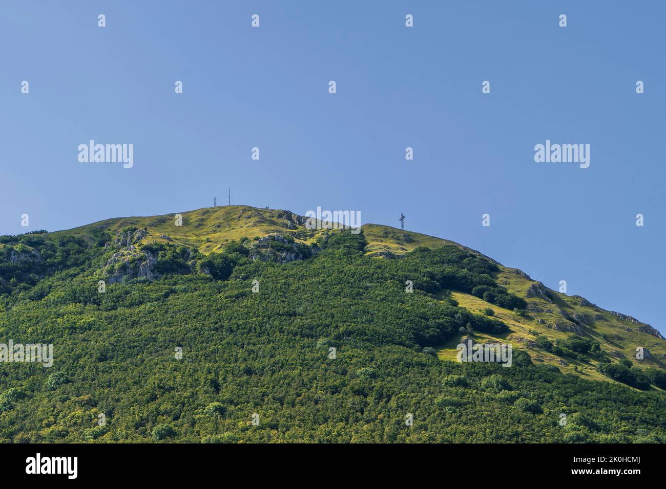 Monte San Vicino Nature Reserve, Pian dell’Elmo, Apiro, Marche, Italy, Europe Stock Photo