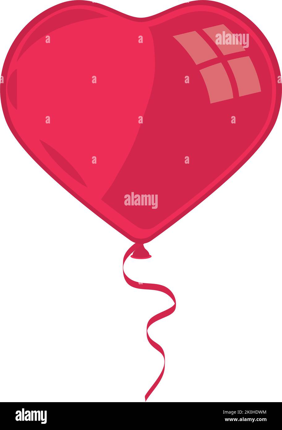 balloon shape heart Stock Vector Image & Art - Alamy