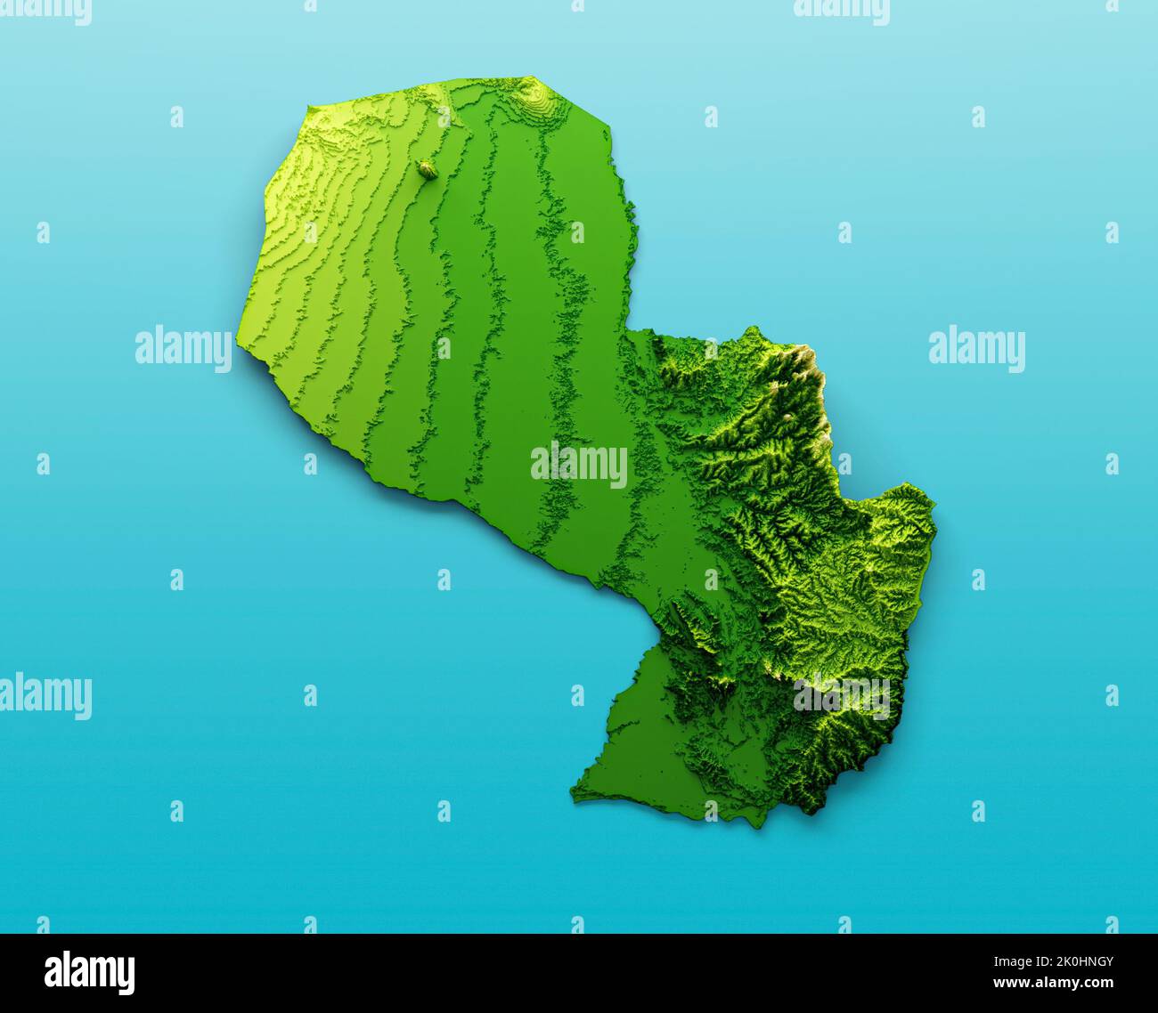 A 3D illustration of the Sierra Leone Map stock photos Stock Photo - Alamy