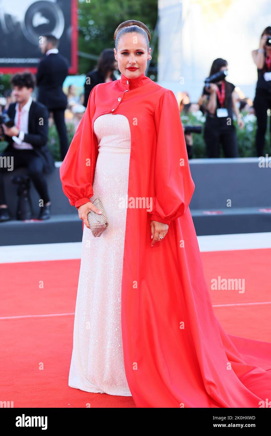 VENICE, ITALY - SEPTEMBER 10: Ana Rocha de Sousa attends the closing ...