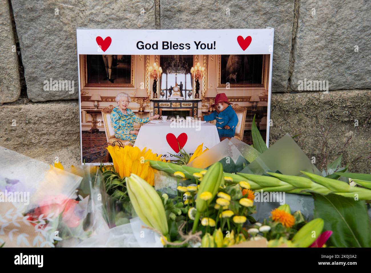 Windsor, Berkshire, UK. 12th September, 2022. It was peaceful in