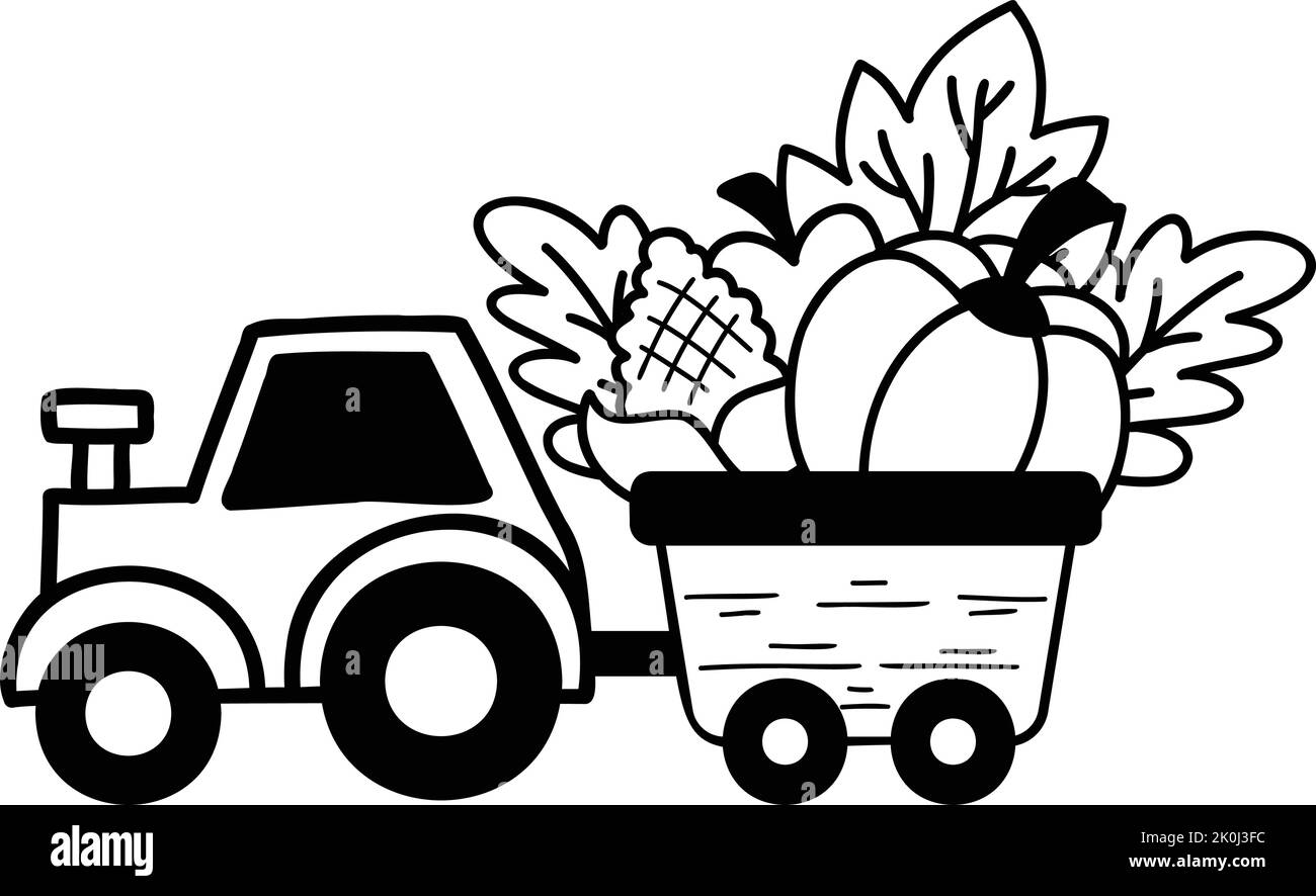 Family at vegetable plot Stock Vector Images Alamy