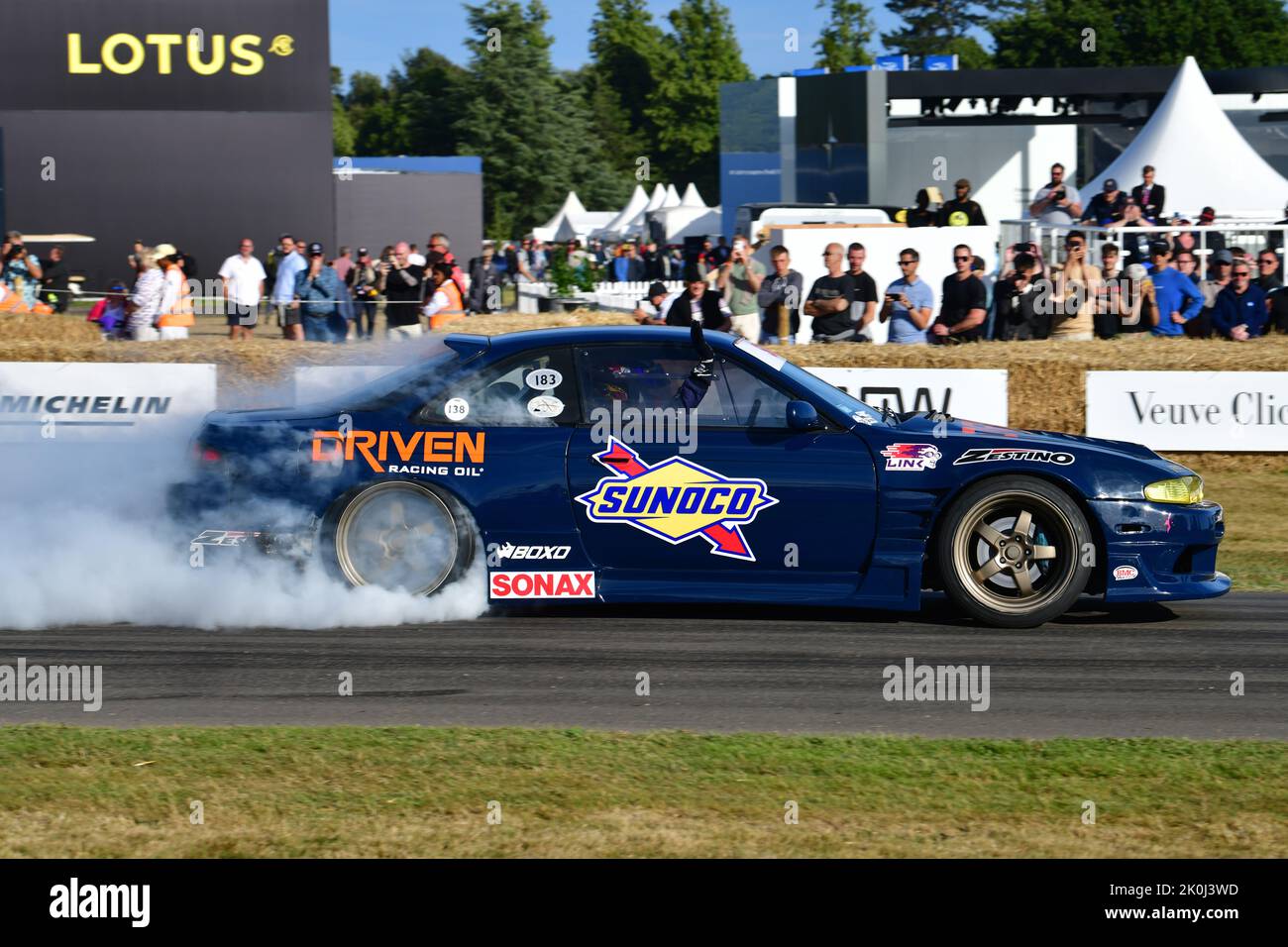 Axel Hildebrand, Nissan S14, The art of turning tyres into smoke in an