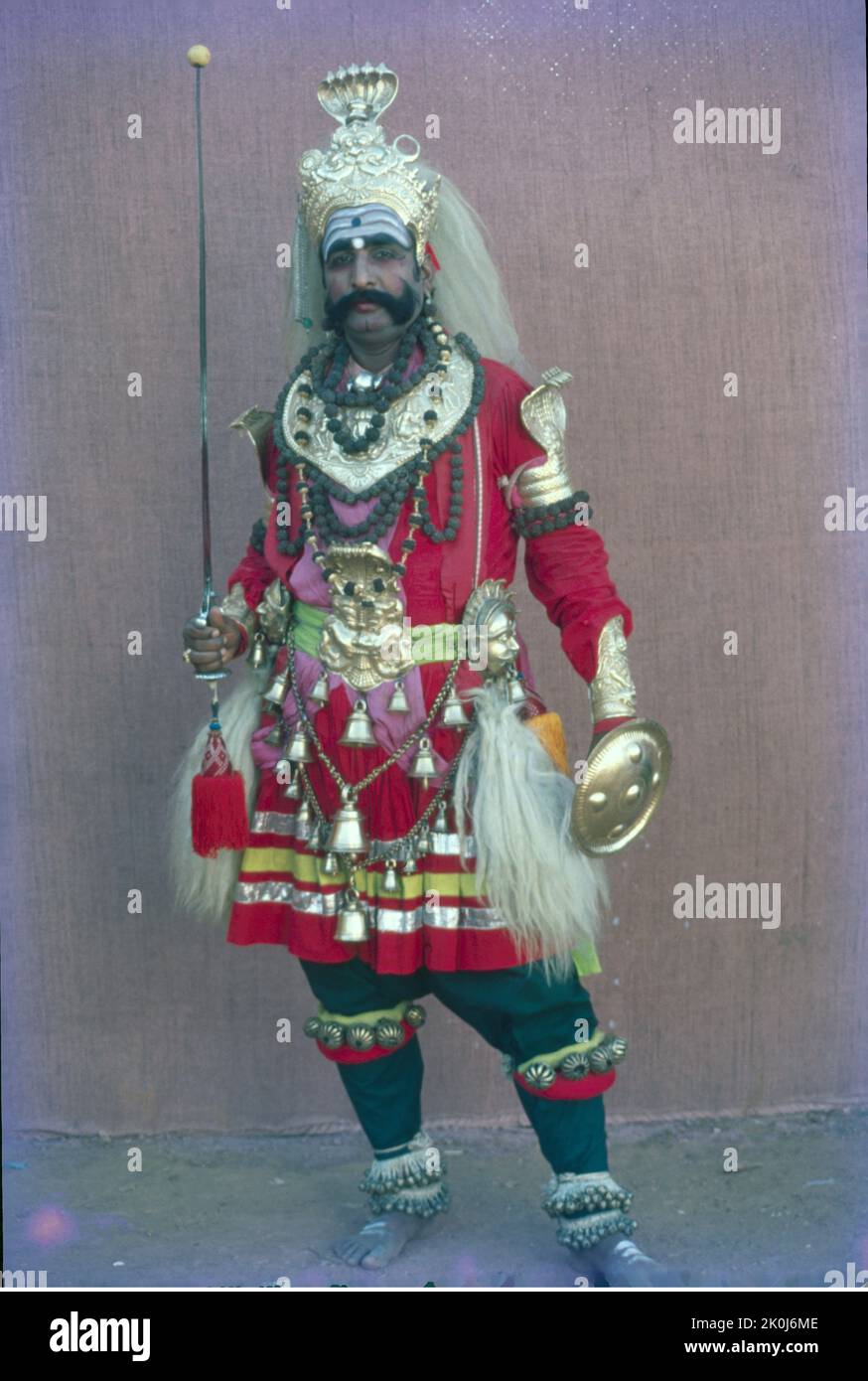 Yakshagana, Folk Dance, Karnataka Stock Photo - Alamy