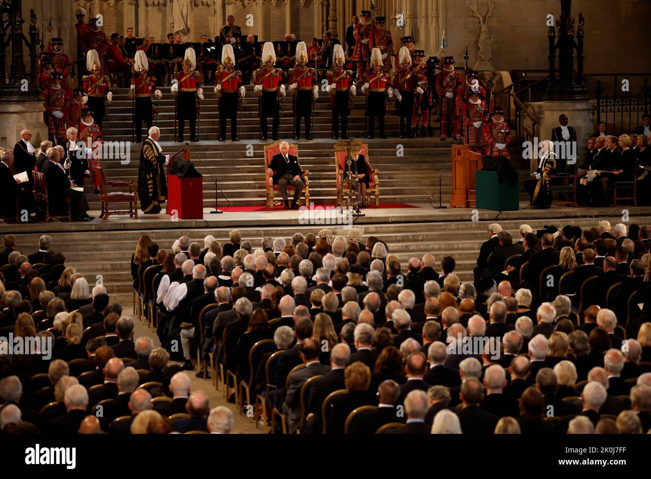 Speaker of the House of Lords Lord McFall of Alcluith speaking at