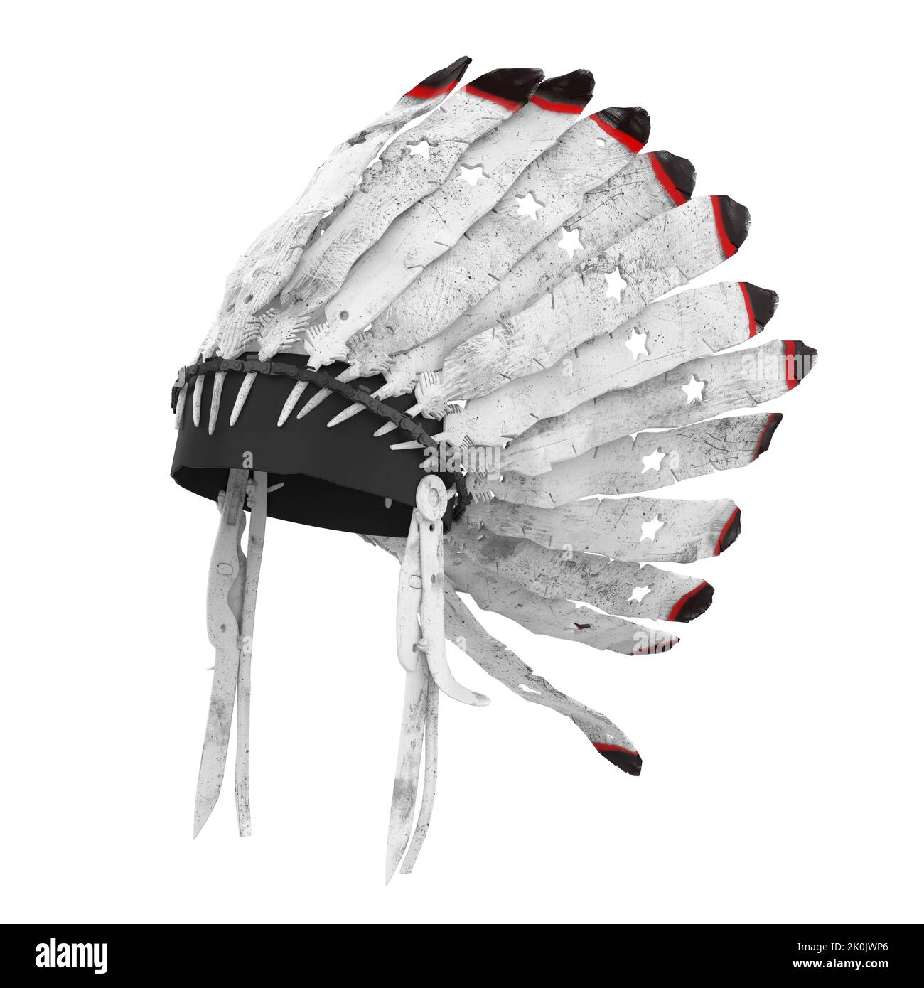 Native American War Isolated Stock Photo Alamy