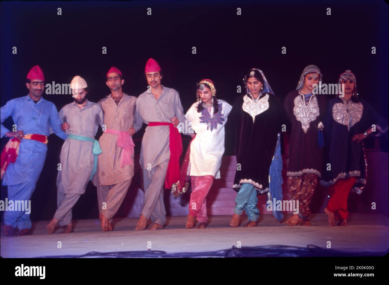Folk Dance from Jammu & Kashmir Stock Photo - Alamy