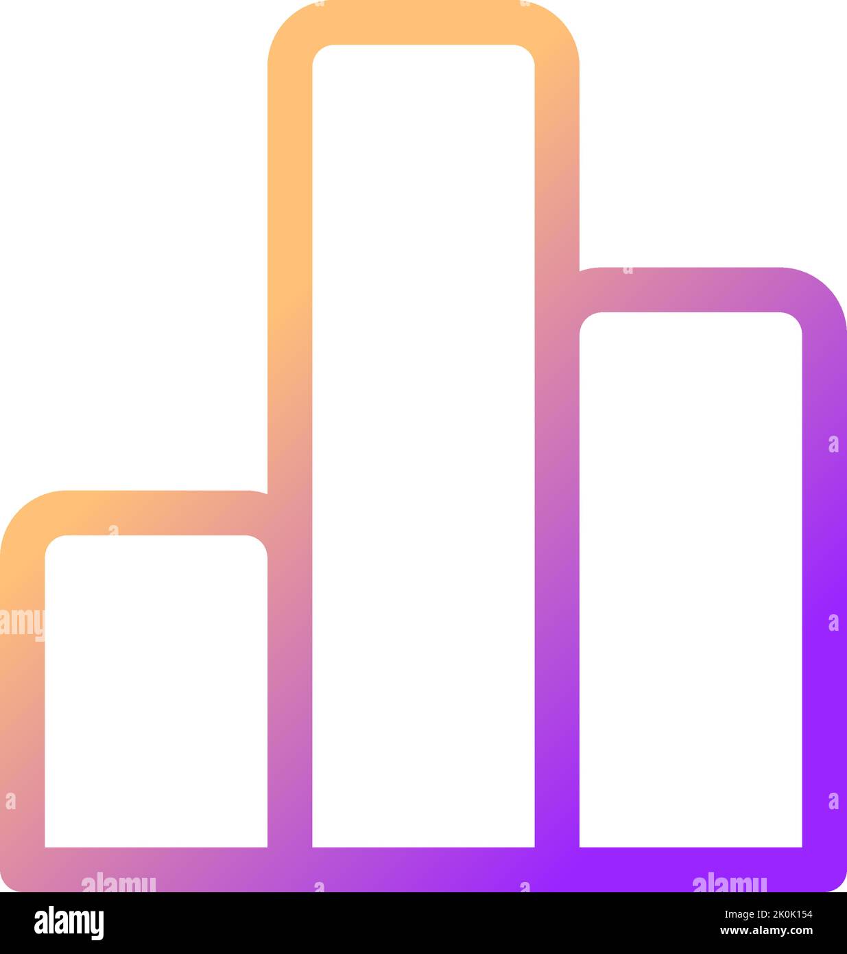 Column Graph Pixel Perfect Gradient Linear Ui Icon Stock Vector Image Column Graph Pixel Perfect Gradient Linear Ui Icon Stock Vector Image
