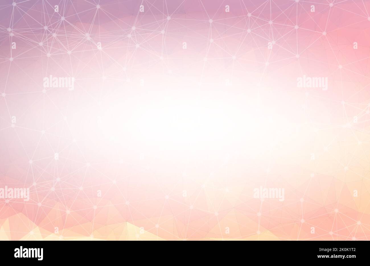 Geometric Pink Polygonal background molecule and communication ...